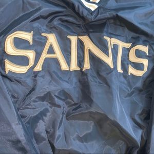 New Orleans Saints NFL Windbreaker Pullover size Large
